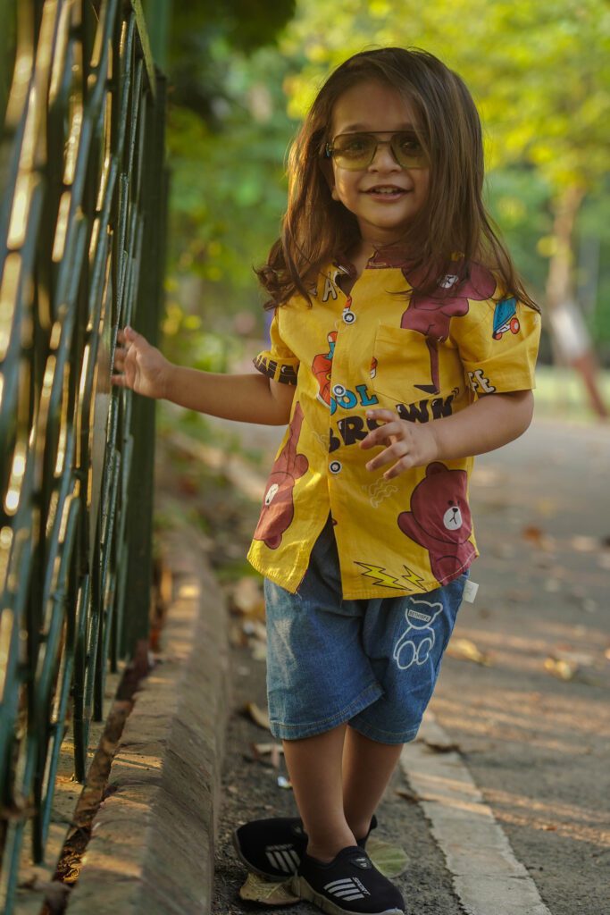 Childrens Photography 2025 3 Children Photography(Childhood Photography) handsome look at photographer in garden