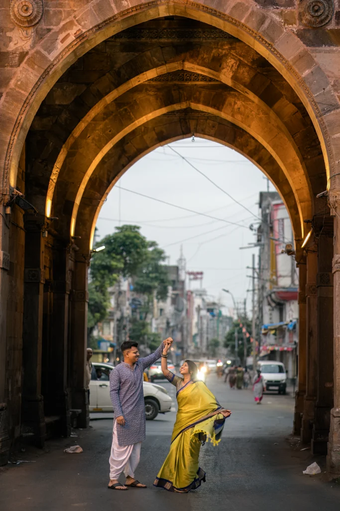 Best Pre Wedding Shoot Locations in Vadodara – From Street Romance to Royal Backdrops 3 Pre Wedding Shoot Locations in Vadodara