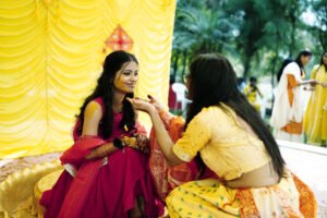 WAD00192 Bride Haldi Photography