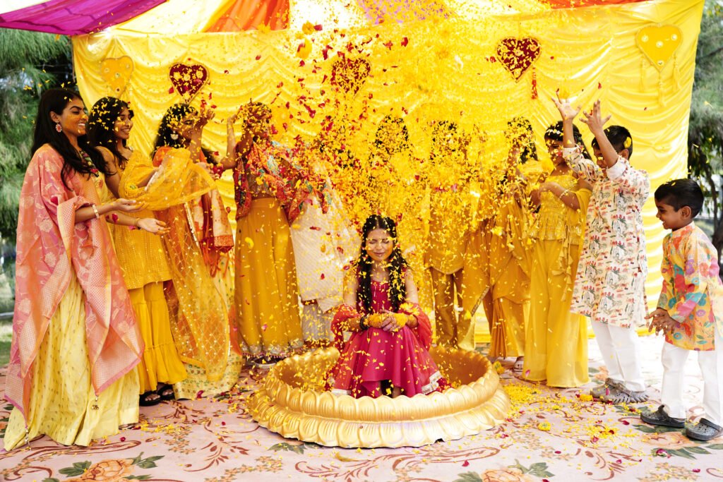 Bride Haldi Photography – Bridal Portraits & Natural Candid Moments 2 Bride Haldi Photography