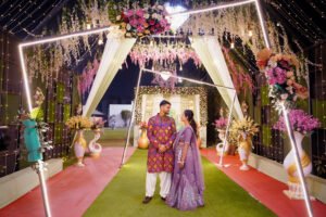Sangeet Couple Photography | Candid Wedding Moments Vadodara