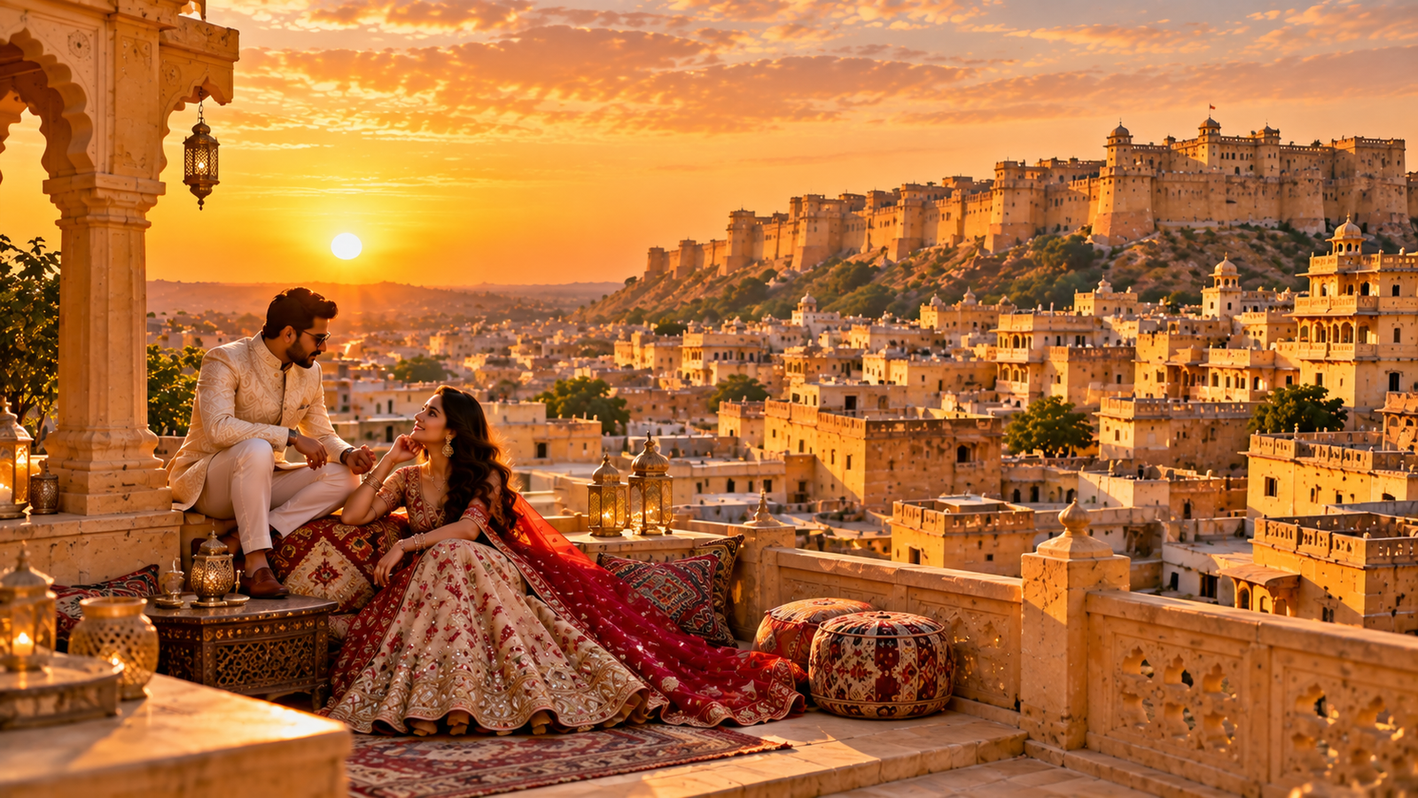 Best Pre Wedding Shoot Locations in India