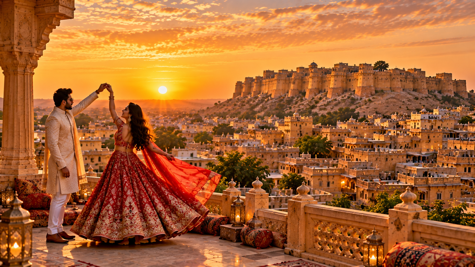 Best Pre Wedding Shoot Locations in India