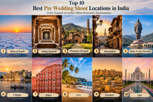 Read more about the article Top 10 Best Pre Wedding Shoot Locations in India – From Gujarat to India’s Most Romantic Destinations