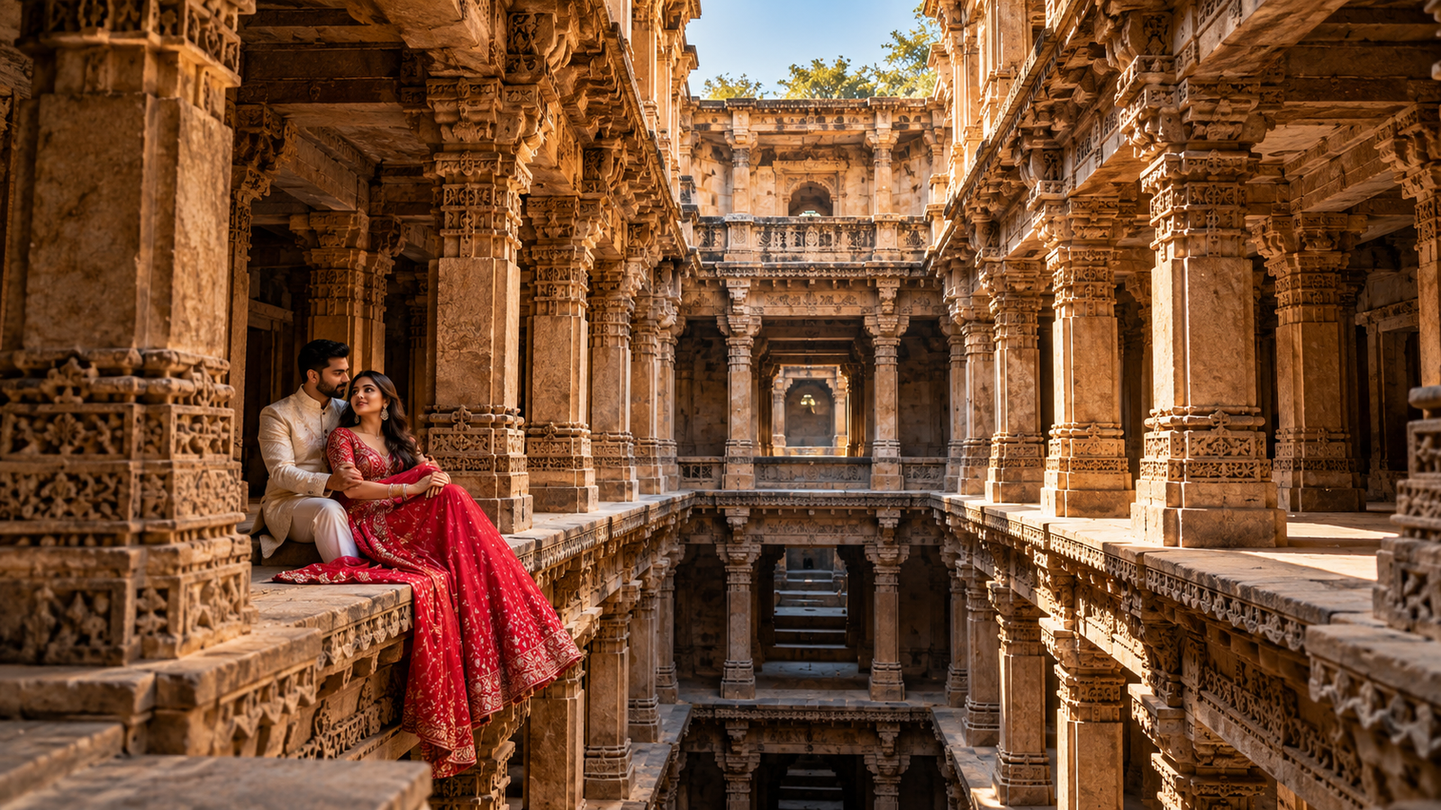 pre wedding shoot in Gujarat
